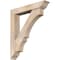 Ekena Millwork Balboa Traditional Smooth Bracket w/ Offset Brace, Douglas Fir, 7 1/2"W x 42"D x 48"H BKT0806X42X48BOA01SDF - alternate 1